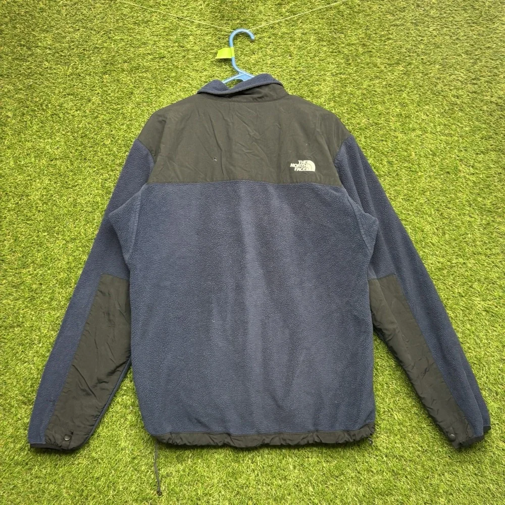 The North Face Fleece Denali Jacket Mens Large Zip Up Outdoor Travel Zip Pockets